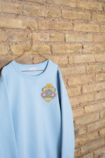 Sudadera de mujer bordada espolín Árabe